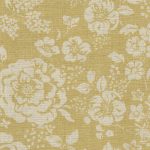 Rose Garden Saffron fabric detail